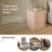 Lockable Smart Nightstand With Gun Cabinet