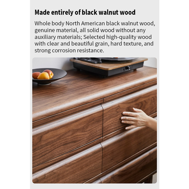 All Solid Wood Accent Cabinet