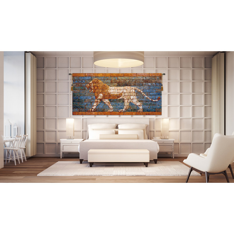 Loom Woven Cotton Blend Wall Hanging