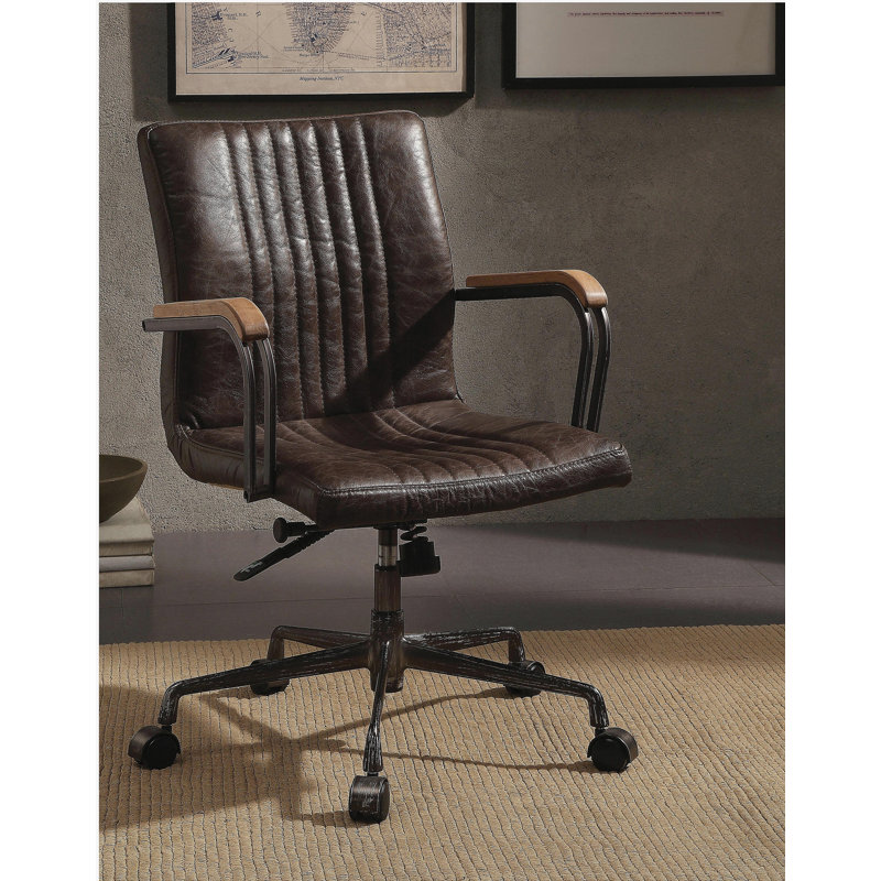 Chaise de bureau à bascule avec vérin à gaz