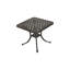 Table de patio en aluminium durable de conception classique pour les cours arrière