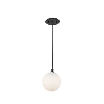 Luminaire suspendu en verre 5 pouces Bolla