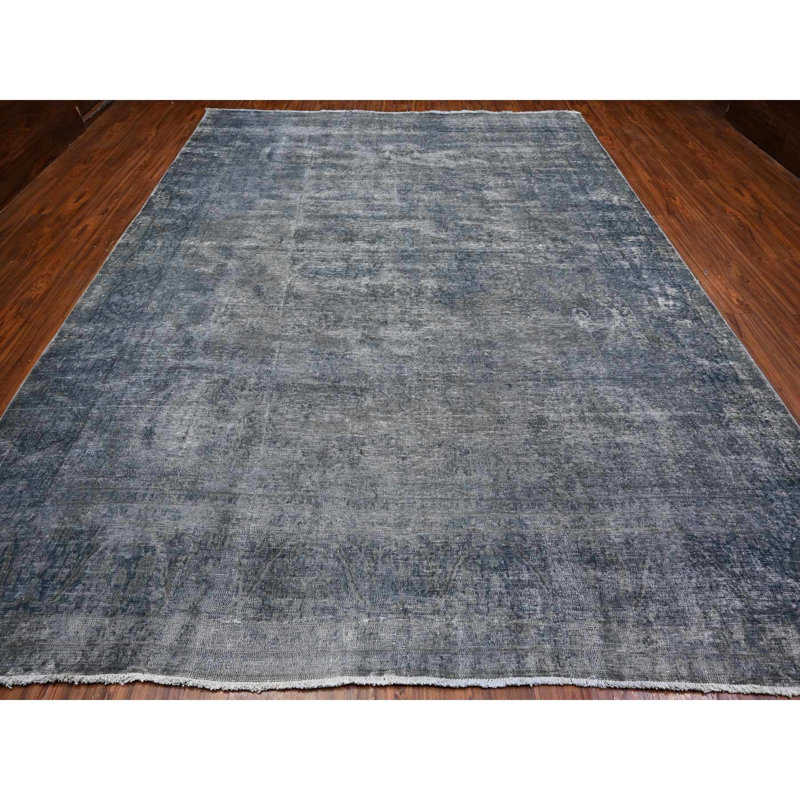 Tapis oriental karman Zoroastrian 9 pi 10 po x 13 pi 0 po