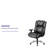 Oliverson 24/7 Intensive Use LeatherSoft Swivel Office Chair with Padded Arms