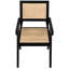 Chaise avec accoudoirs en bois massif Jude-48146673