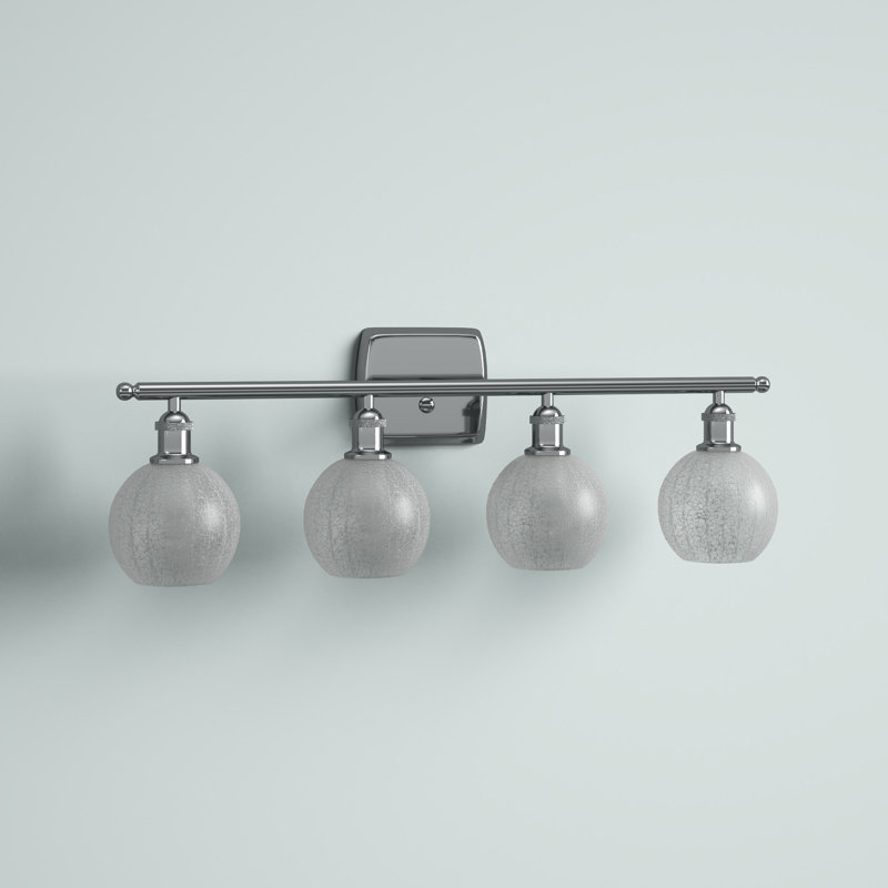 Baptista 4 - Light Dimmable Vanity Light, Polished Chrome