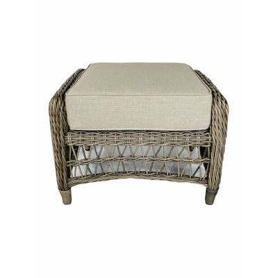 Repose-pieds Wild Dunes avec coussins Sunbrella