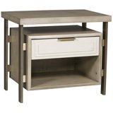 Bowers By Michael Weiss 1 - Drawer Solid Wood Nightstand