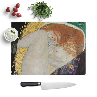 Danae Vol.2 by Gustav Klimt Chopping Board