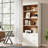 2-Drawer File Cabinet with Shelves