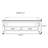 American minimalist style coffee table