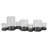 Lush 7 Piece Tabletop Hurricane Set
