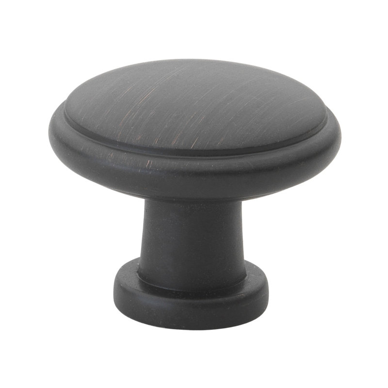 1 1/8" Diameter Mushroom Knob, Oil Rubbed Bronze