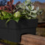 Pot à fleurs en plastique recyclé Matsuko-1142341139