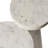 Cen Nesting End Tables-Veined White Marble