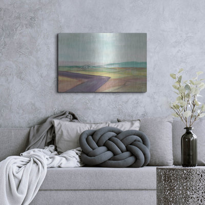 Art mural en métal «Soft Wanderings 2» par Jan Weiss