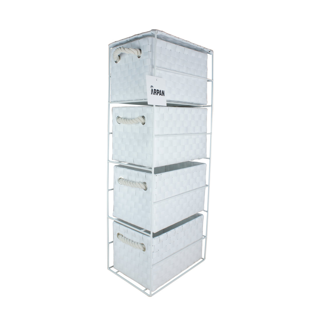 65cm H x 18cm W Utility Cart