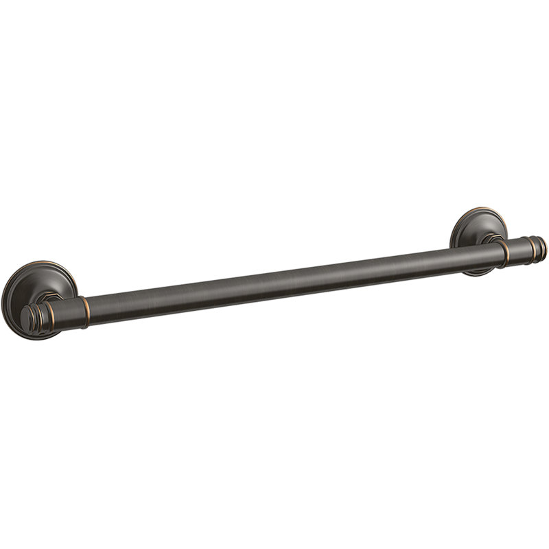 Eclectic Grab Bar, Oil Rubbed Bronze, 24" W