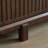 High quality black walnut TV cabinet