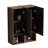 Bathroom Floating Side Cabinet, Wall-Mounted Storage Solution For Small Spaces, Easy Assembly KD