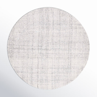 Rowe Ivory Grey Hand-Tufted Abstract Rug