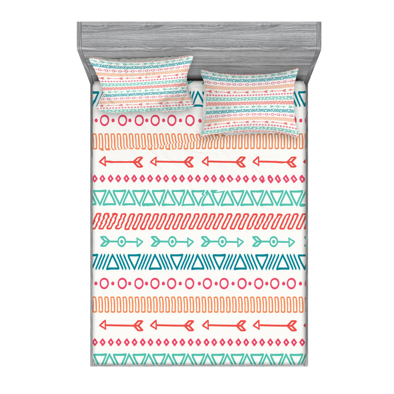 Microfiber Sheet Set, Full Sheet Set with Fitted Sheet
