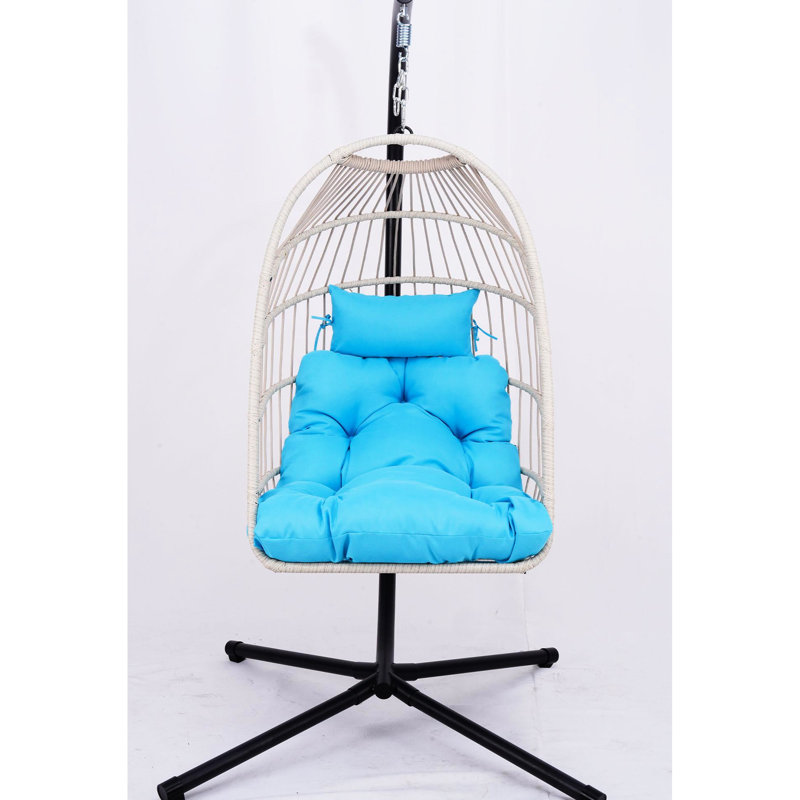 Fauteuil suspendu Adcox, Bleu