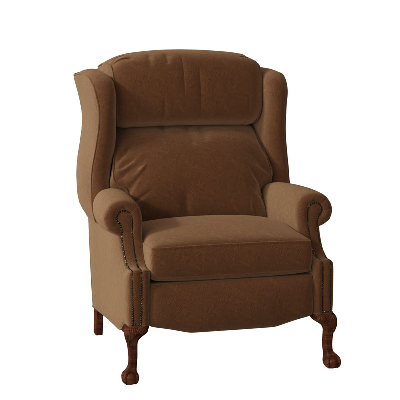 Maxwell Recliner, Rio Mineral Genuine Leather, Cobblestone, Power