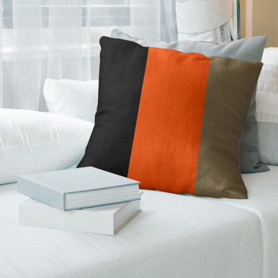 Las Vegas Hockey Striped Pillow Cover