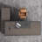 86.67"Modern Luxury Brown L-Shaped Solid Wood Office Desk-1661209911