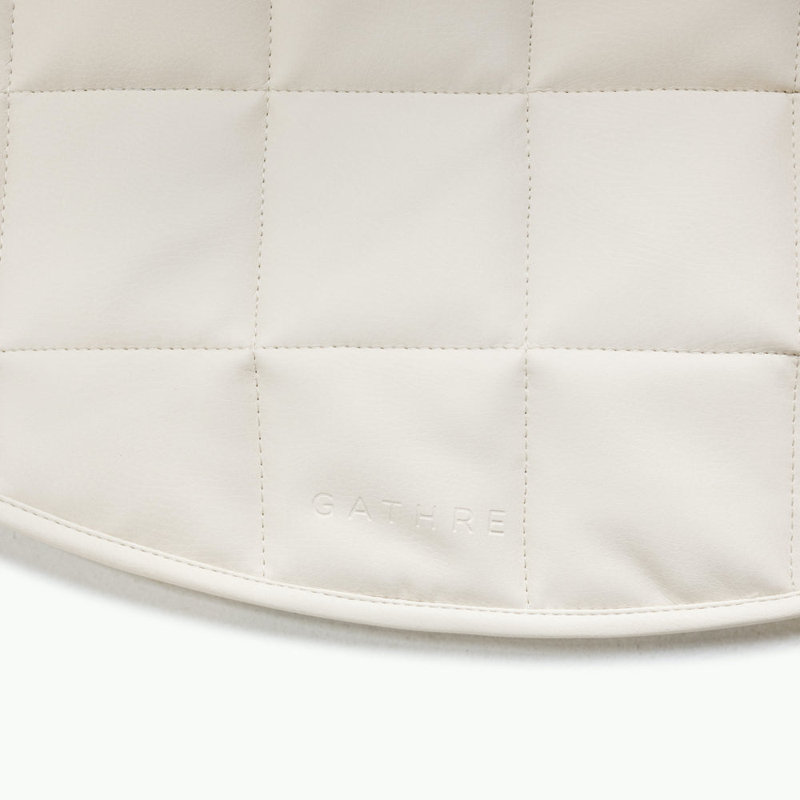 Gathre Quilted Mat, Ivory