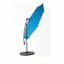 Parasol de marché à DEL 10 pi avec base solaire inclinable et inclinable réglable-118304808