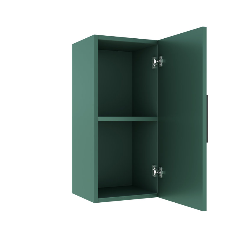 Nyilah Wall-Mounted Floating Bathroom Storage Cabinet with Shelf