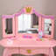 Ensemble de coiffeuse pour enfants avec miroir