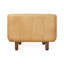 Fauteuil Beaconsfield en cuir noyer whisky-99239093