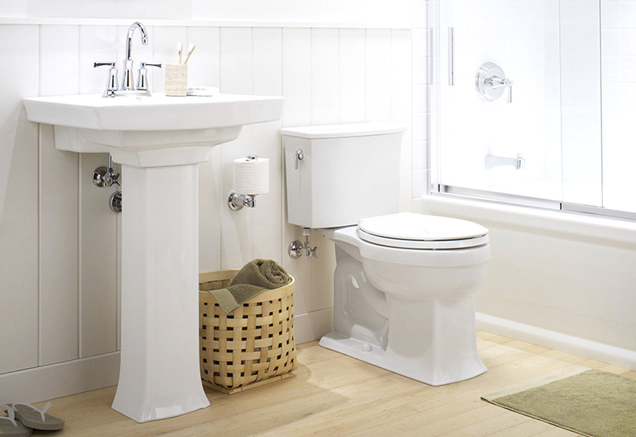 Clean Scene: White Bathroom Updates 2024 | Wayfair