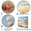«Coastal Beach Charm Retreat IV», reproduction sur toile-972353557-972353556