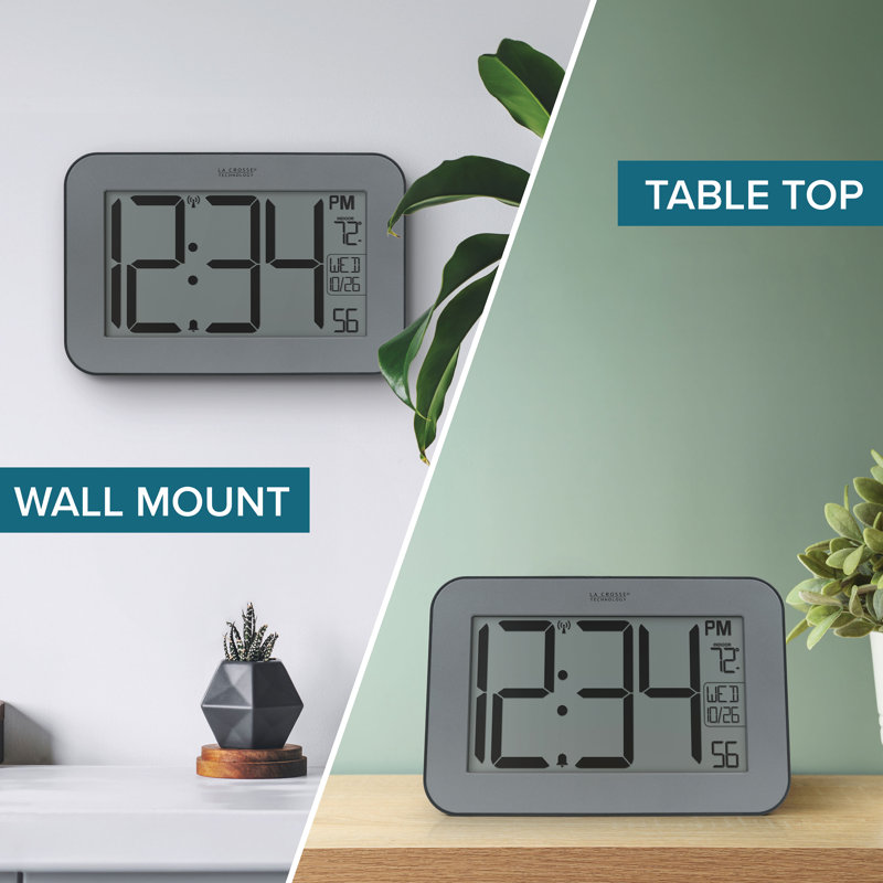 Large Time Digital Atomic Clock with 4-Inch digits