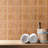 Bamboo  5-7/8"x11-7/8" Fluted Ceramic Wall Tile-90732247