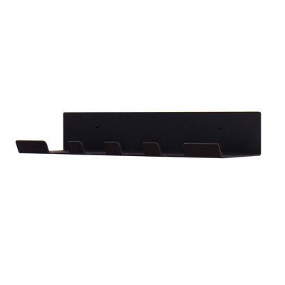 Metal Floating Shelf With Hooks
