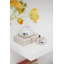 Porte-votive de table en verre H 3,25 po Vin