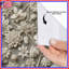 Rideaux de douche complexes à motif floral beige extra longs-919968007