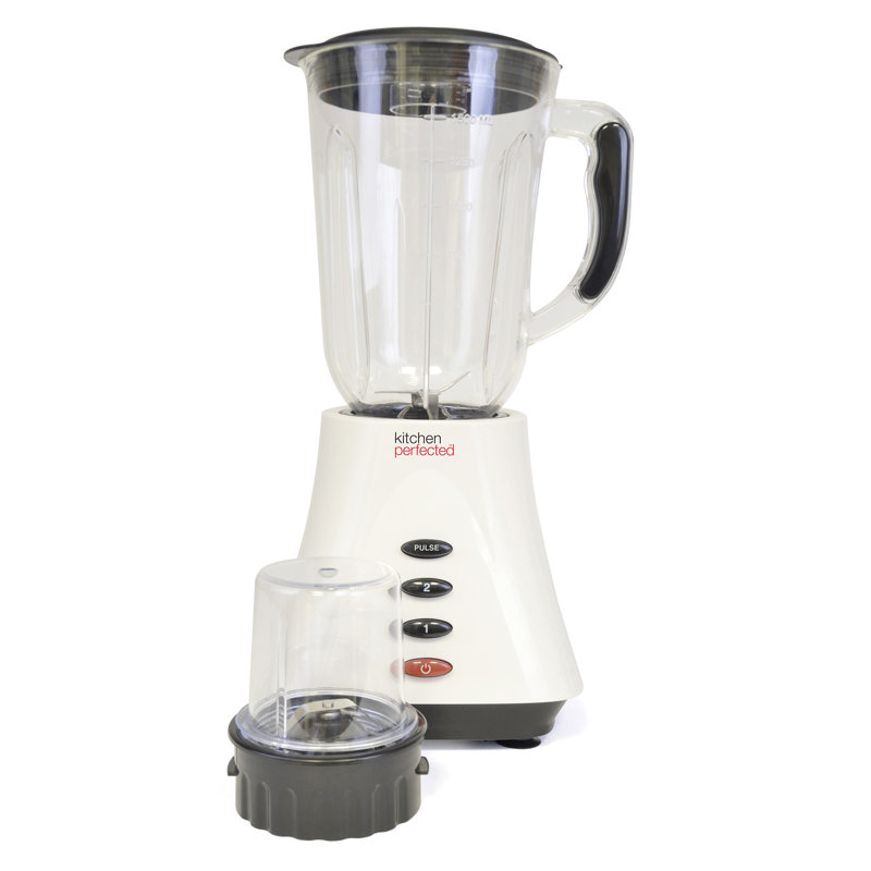 Symple Stuff Kitchen Perfected 2 Speed 1500 mL Countertop Blender with Travel Cup