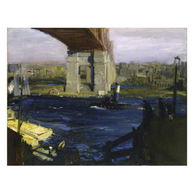 «The Bridge Blackwell’s Island» par George Wesley Bellows - Impression giclée