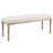 Besednice Linen Upholstered Bench-874561297