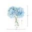 Polysilk Hydrangea Arrangement in Vase-2053709052