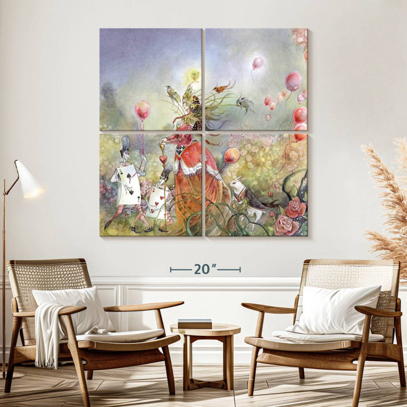 Kelan Queen Of Spades Sends Her Regards, 57'' H x 57'' W