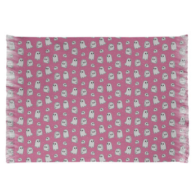 Rose classique/blanc Tapis décoratif