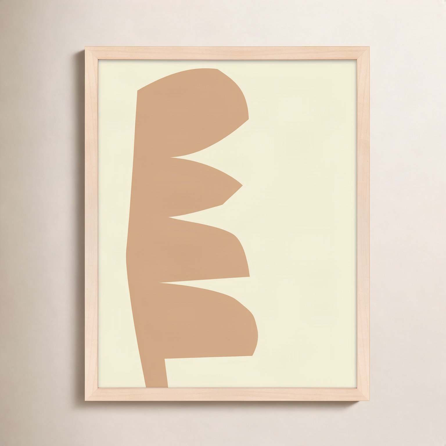Component 2 by Michael Kempen, 50"H x 40"W x 1.25"D, Maple Framed