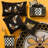 Queen Bee Black Throw Pillow